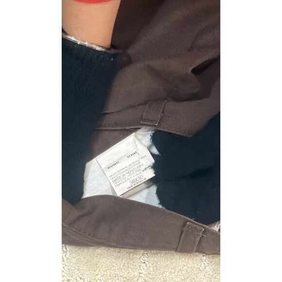 Dickies Loose Fit Double Knee Work Pants Mens 38x30 Dark Brown Chocolate Utility - Picture 3 of 3